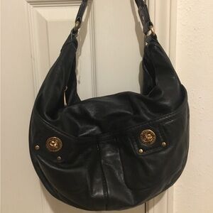 Vintage Marc Jacobs Black Leather Hobo Bag & Wallet Set